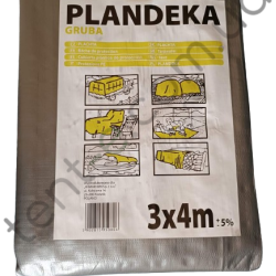 Тент Tarpaulin Plandeka Gruba 210 г/м2 3х4м (+-5%)