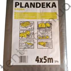 Тент Tarpaulin Plandeka Gruba 210 г/м2 4х5м (+-5%)