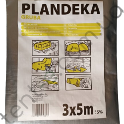 Тент Tarpaulin Plandeka Gruba 210 г/м2 3х5м (+-5%)