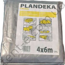 Тент Tarpaulin Plandeka Gruba 210 г/м2 4х6м (+-5%)