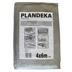 Тент Tarpaulin MOCNA  110 г/м2  4х6м (+-5%)