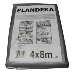 Тент Tarpaulin MOCNA  110 г/м2  4х8м (+-5%)