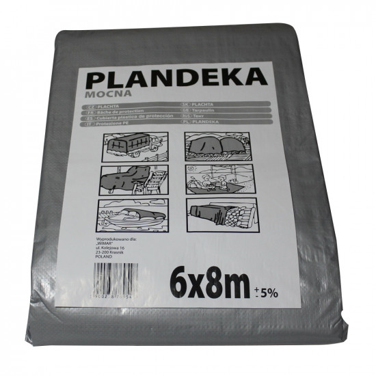 Тент Tarpaulin MOCNA  110 г/м2  6х8м (+-5%)