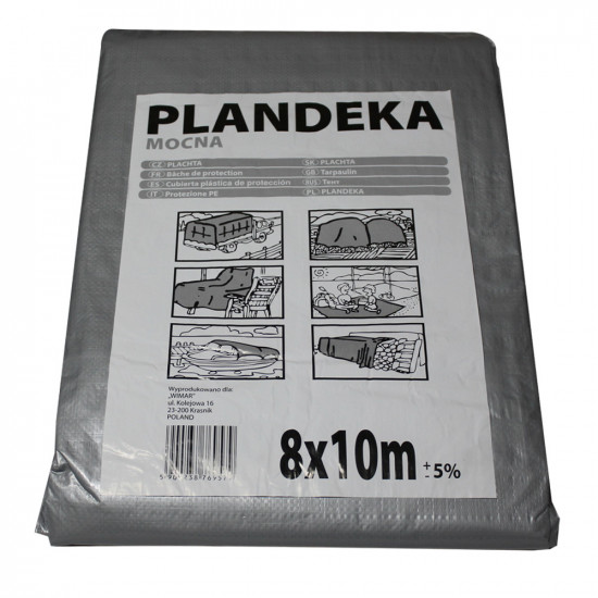 Тент Tarpaulin MOCNA  110 г/м2  8х10м (+-5%)