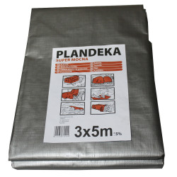 Тент Tarpaulin SUPER MOCNY  160 г/м2  3х5м (+-5%)