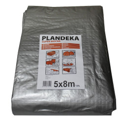 Тент Tarpaulin SUPER MOCNY  160 г/м2  5х8м (+-5%)