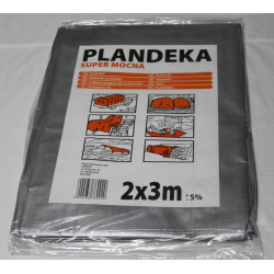 Тент Tarpaulin SUPER MOCNY 160 г/м2 2х3м (+-5%)