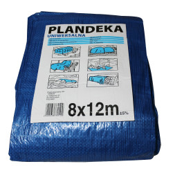Тент Tarpaulin Uniwersalna 60 г/м2  8х12м (+-5%)